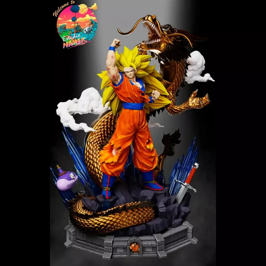 Goku Super Saiyan 3 Dragon