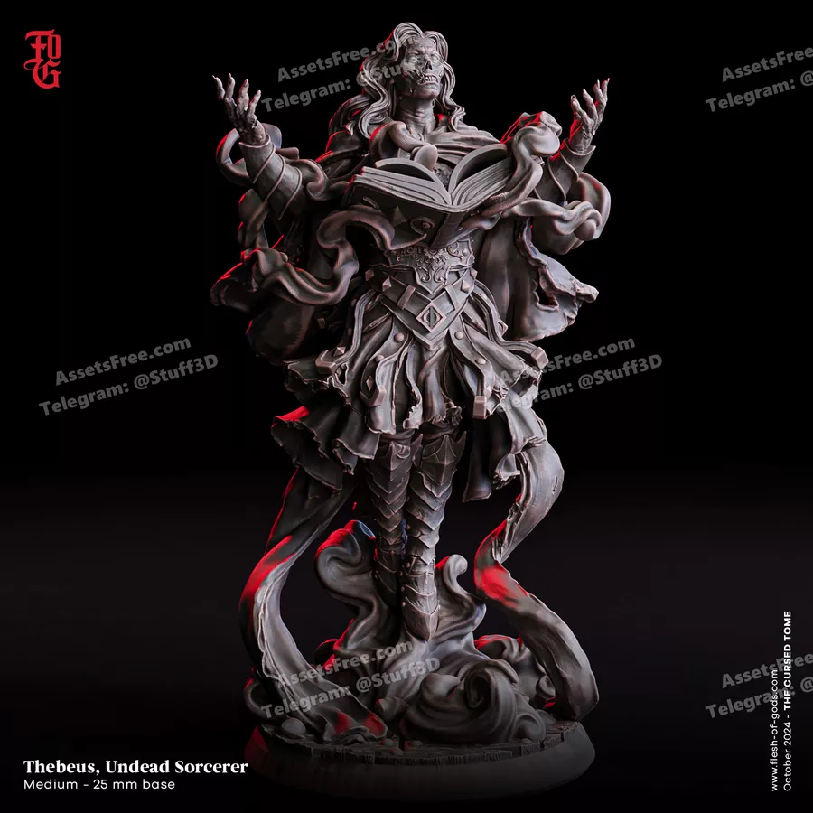 Hero – Thebeus, Undead Sorcerer