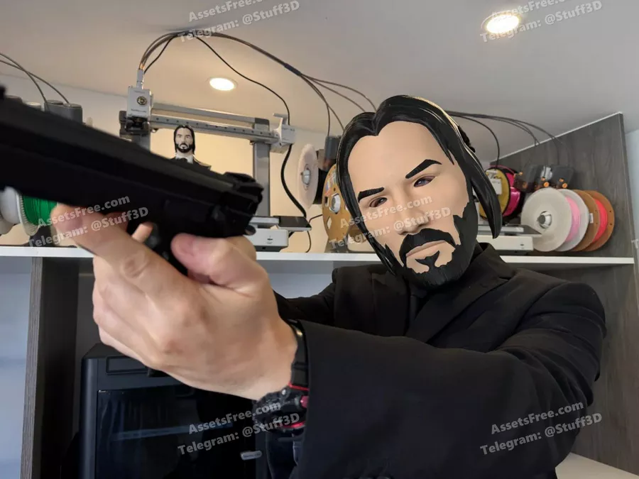 John Wick Mask AMS