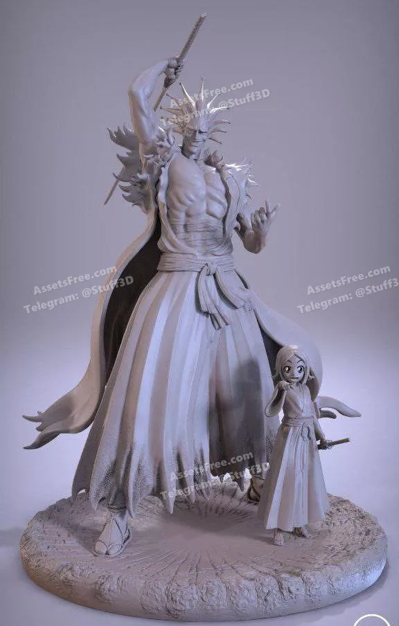Kenpachi & Yachiru Bleach