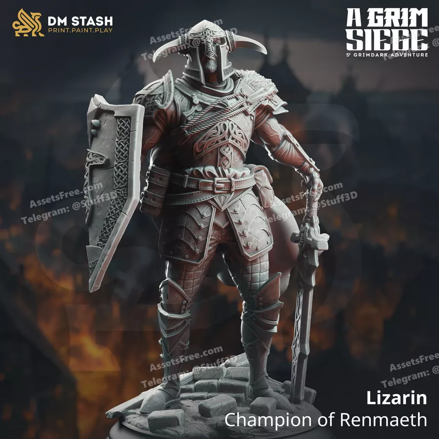 Lizarin – Champion of Renmaeth