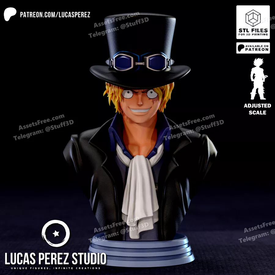 Lucas Perez Studio Sabo Bust