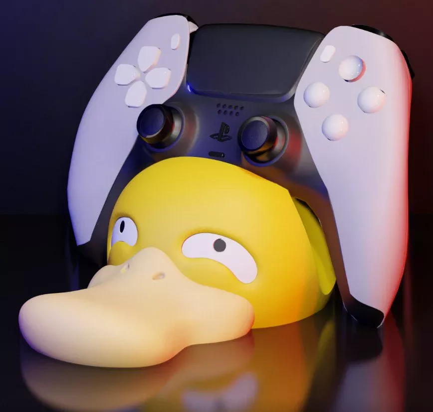 Psyduck Joystick Holder