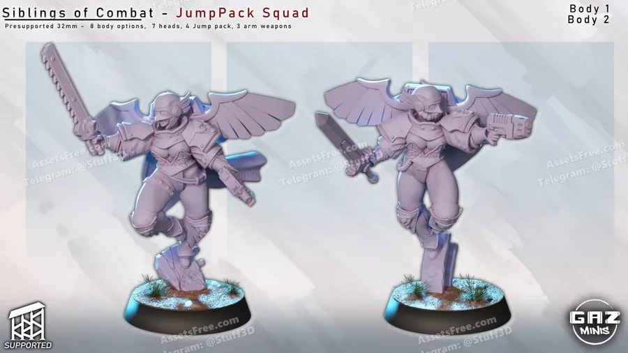 Siblings of combat – JumpPuck Squad