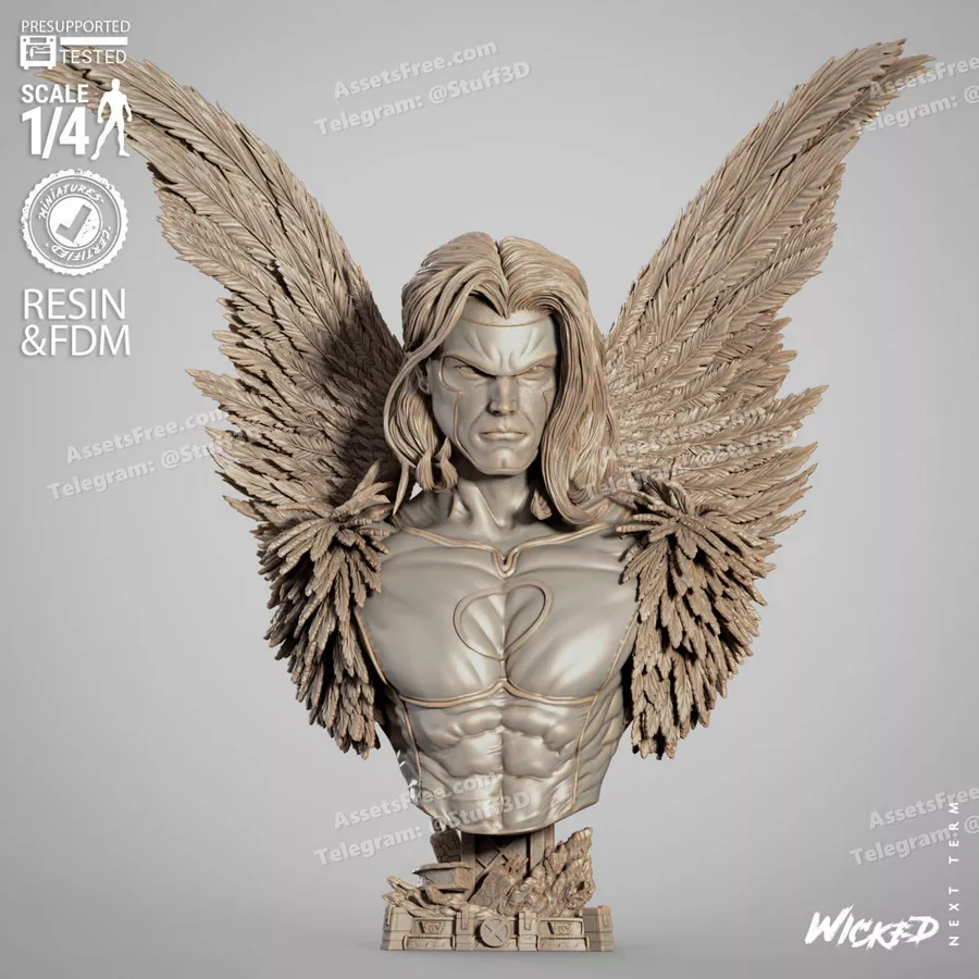 Angel Portrait Bust