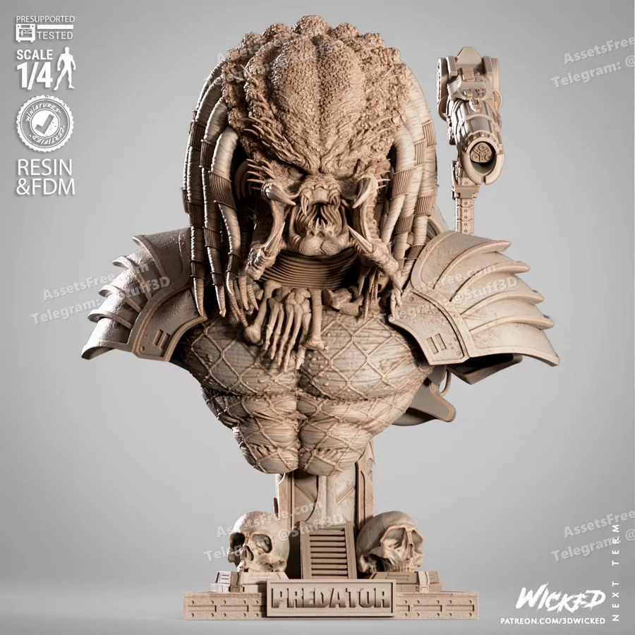 Predator 2025 – Portrait Bust