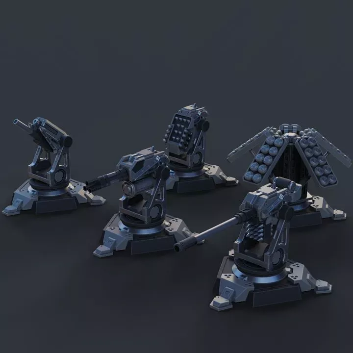 Wardiver Turrets