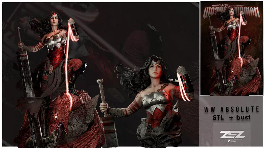 Wonder Woman Absolute + Bust