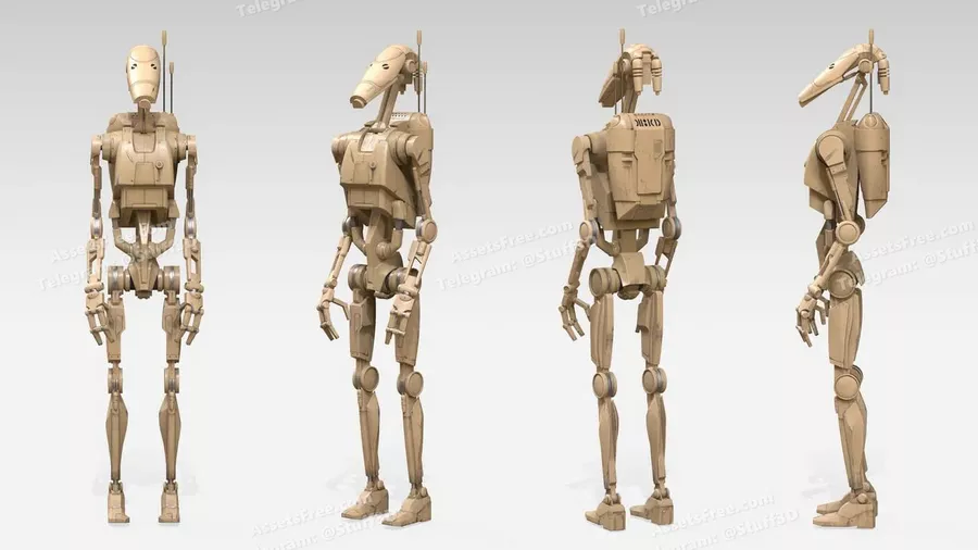Star wars – battle droid b1 (real size model)