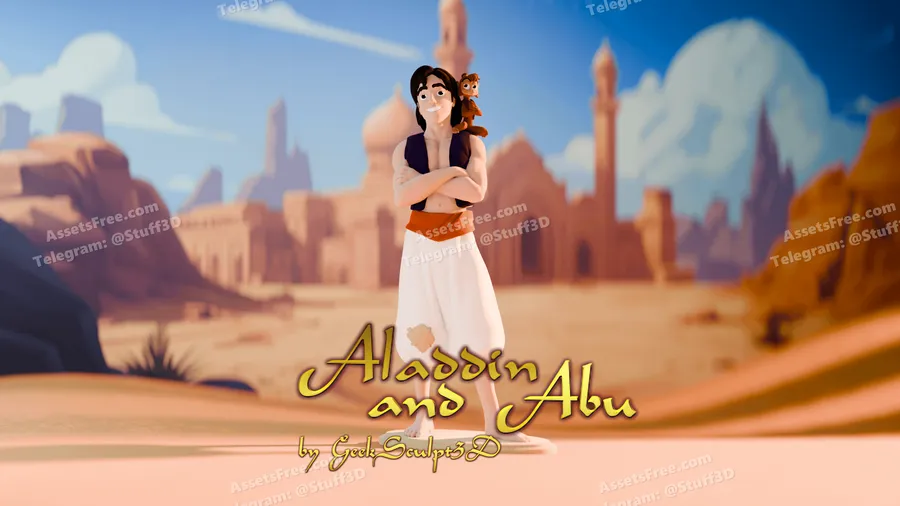 Aladdin and Abu