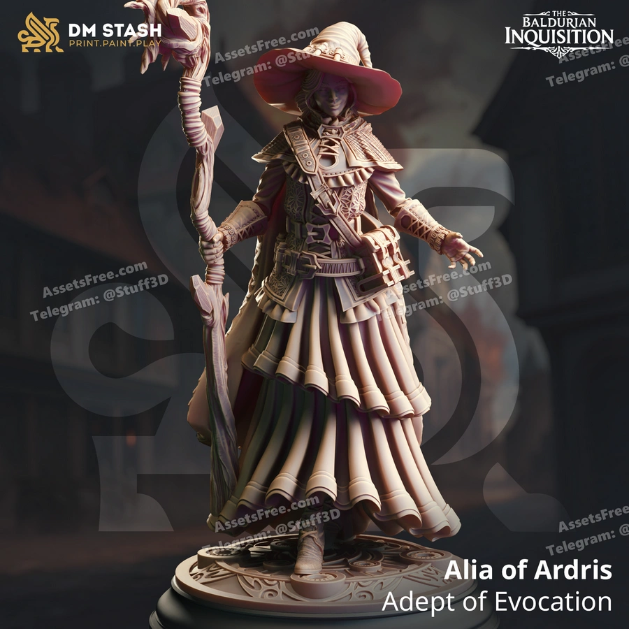 Alia of Ardris – Adept of Evocation