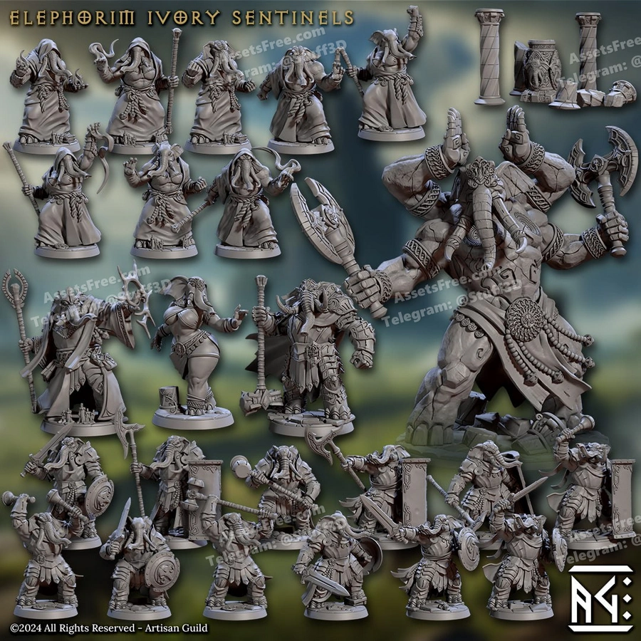 Elephorim Ivory Sentinels