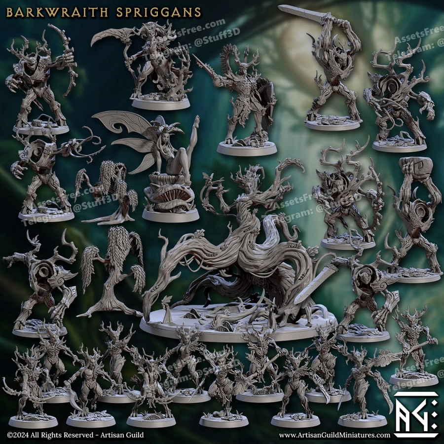 Barkwraith Spriggans