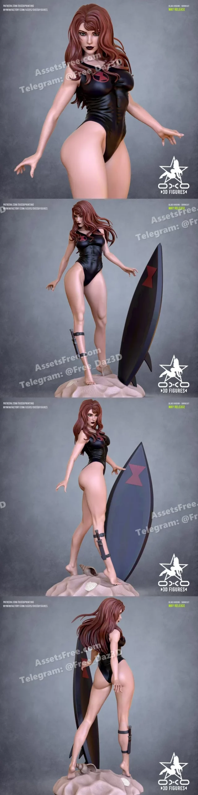 Black Widow Swimsuit