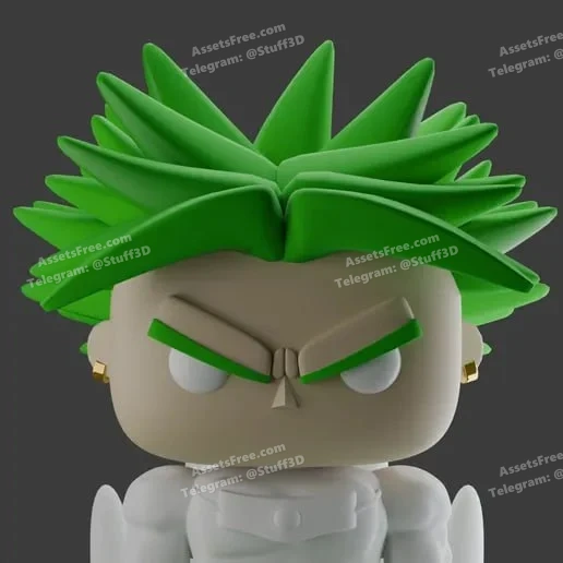 Broly pop figure