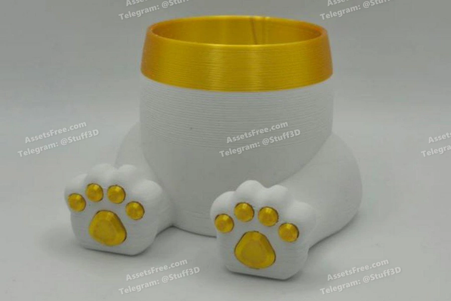 Cat Feet Plant  Succulent Pot