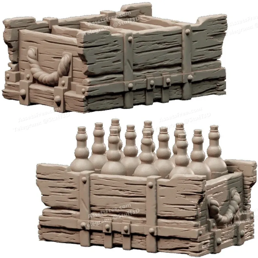 Crate Of Bottles