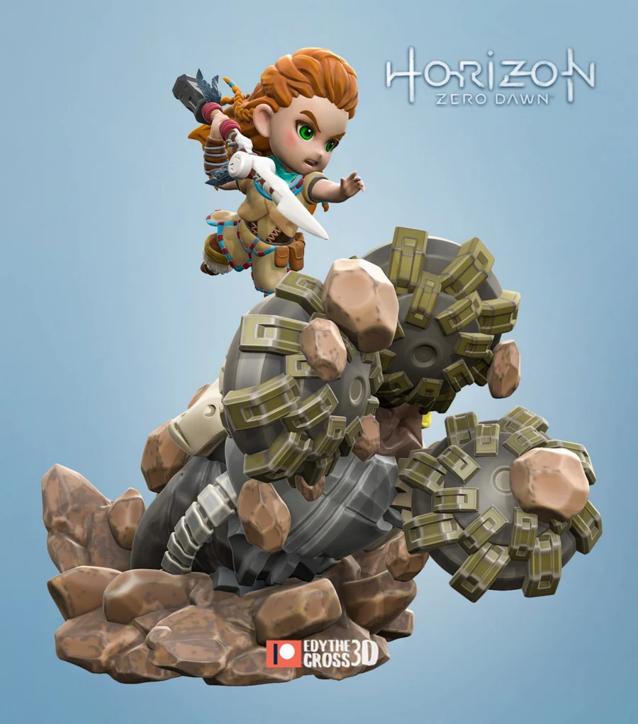 Horizon Zero Dawn Aloy Chibi