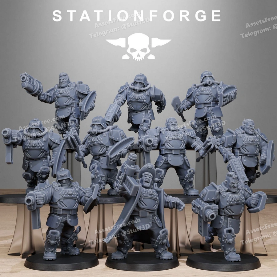 GrimGuard Armored Mutants – Station Forge