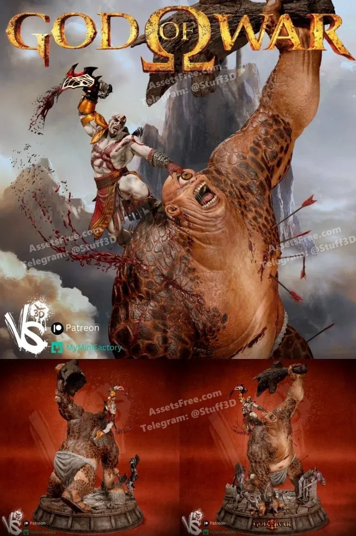 Kratos vs Cyclope