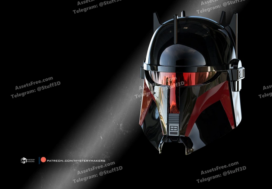 Moff Gideon Mandalorian helmet