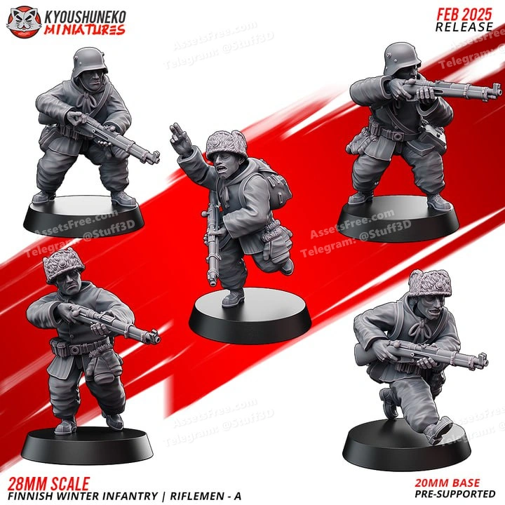 WINTER INFANTRY RIFLEMEN A