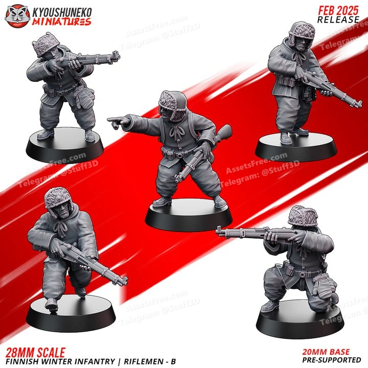 WINTER INFANTRY RIFLEMEN