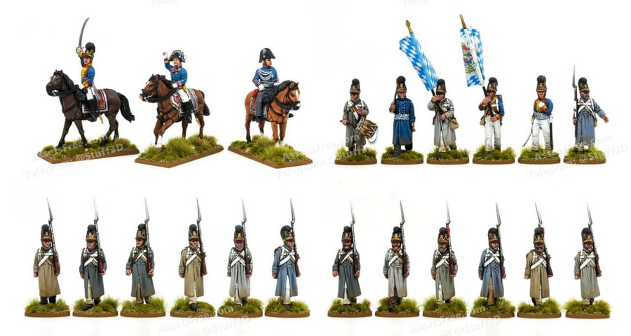 Piano Wargames Bavarian Greatcoats