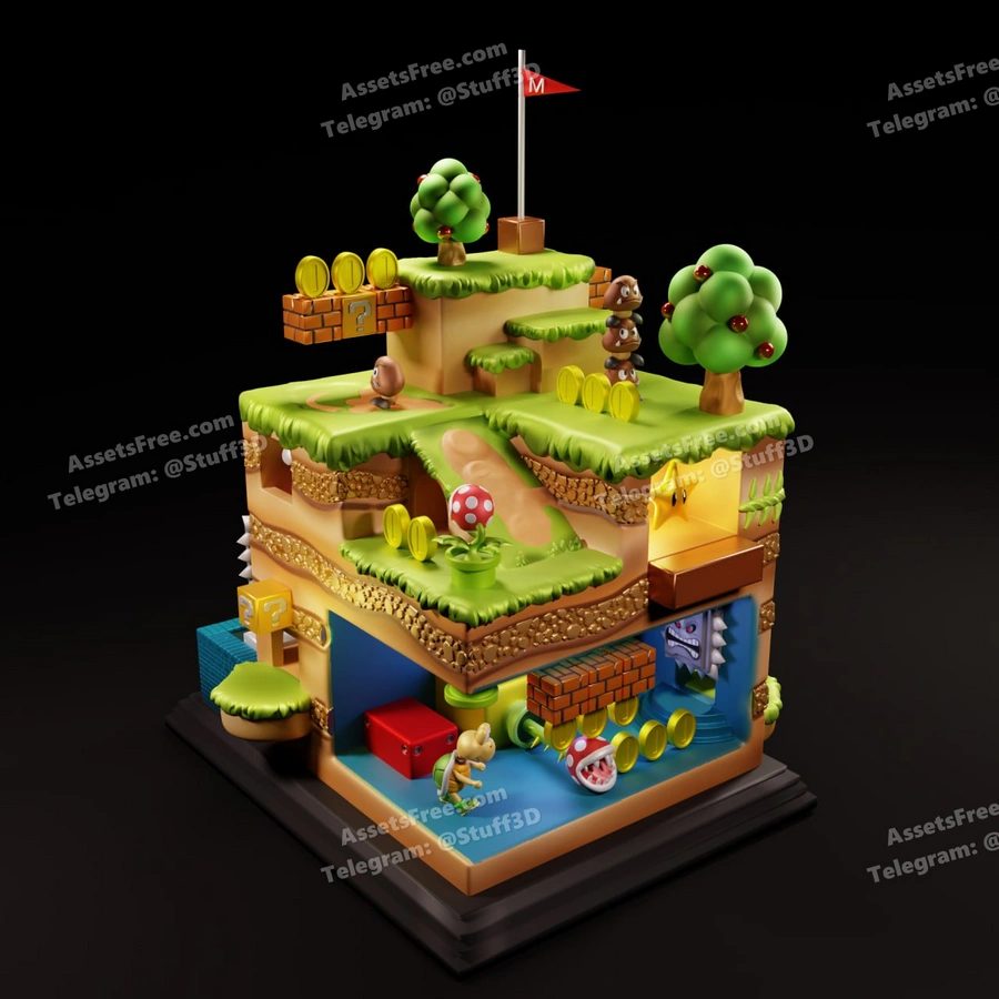 Pocket World Mario