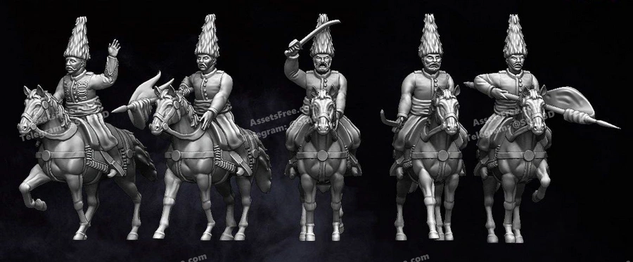 Qajar Persian Cavalry