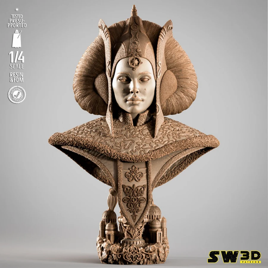 Star Wars – Princess Padme Portrait Bust
