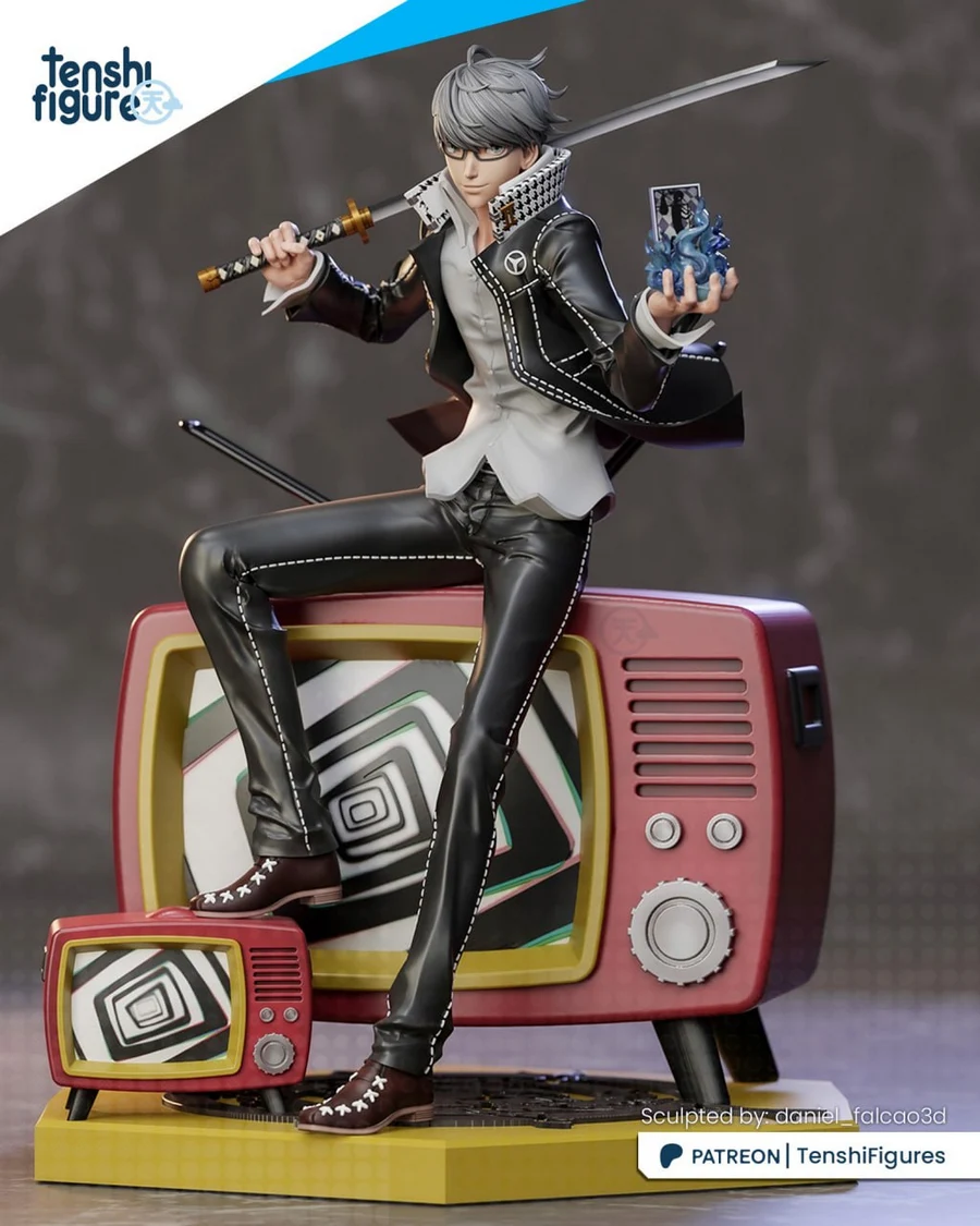 Tenshi Figures – Persona – Yu Narukami – STL 3D Print Model | AssetsFree.com Yu Narukami