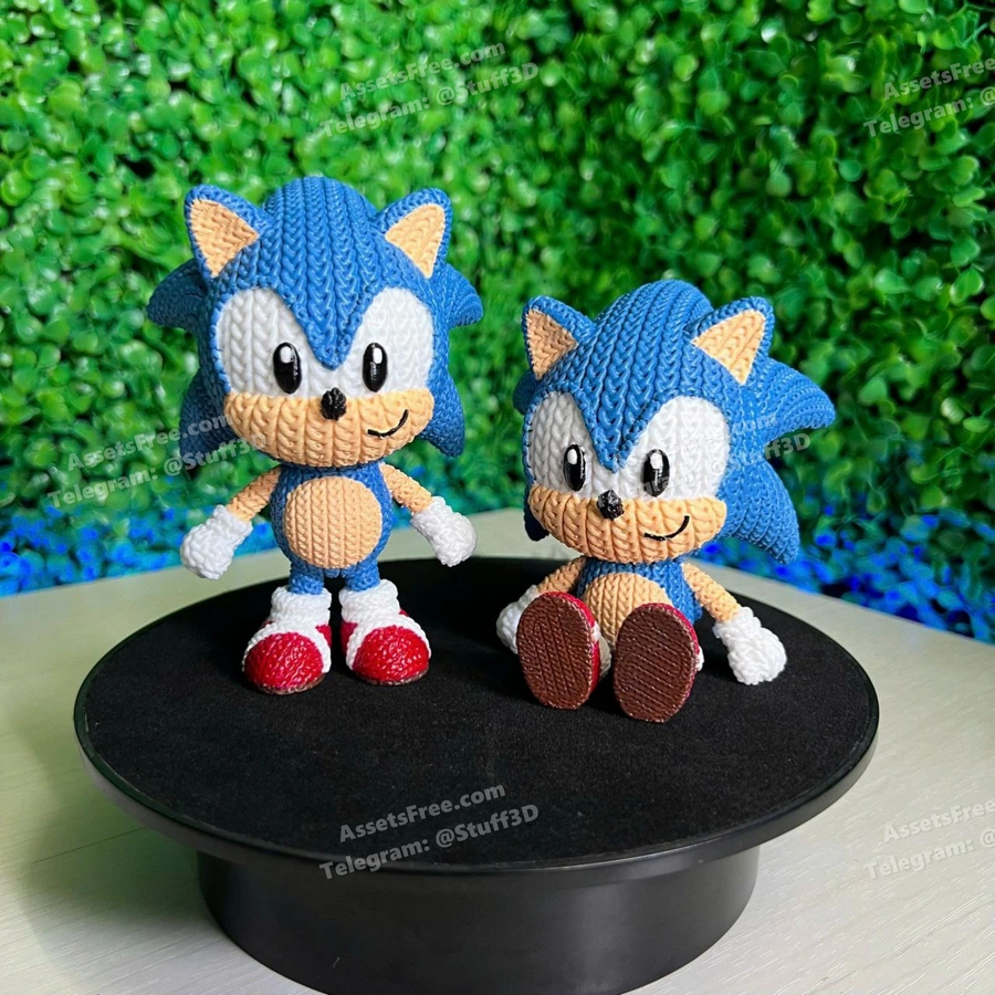 Knitted Sonic
