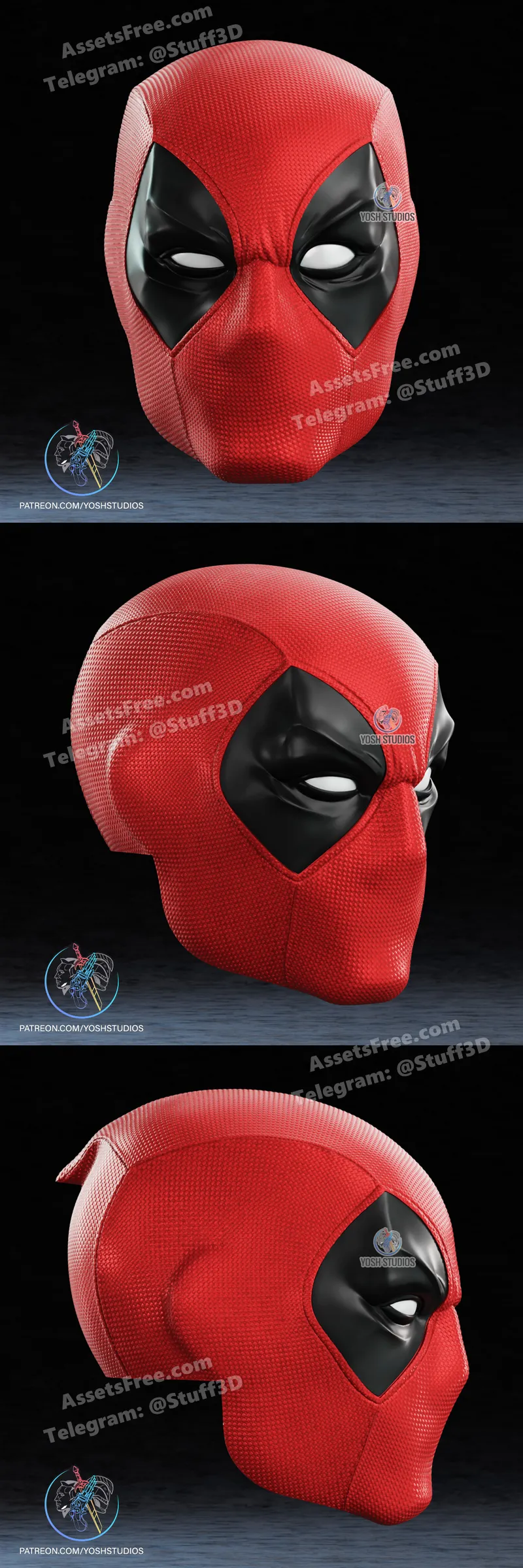 Comic Deadpool Mask