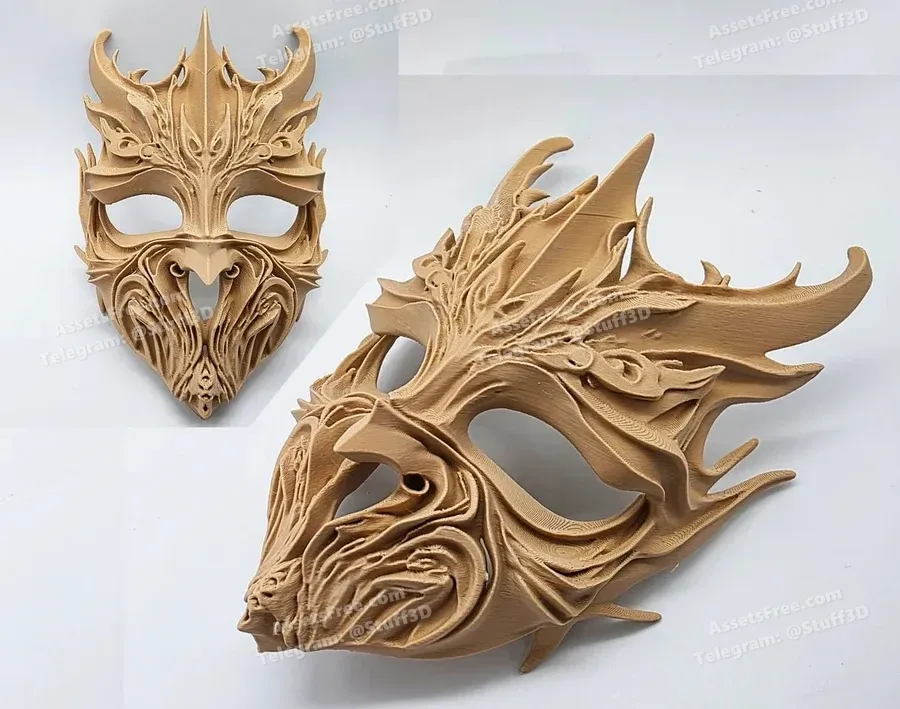 Dark ritual mask