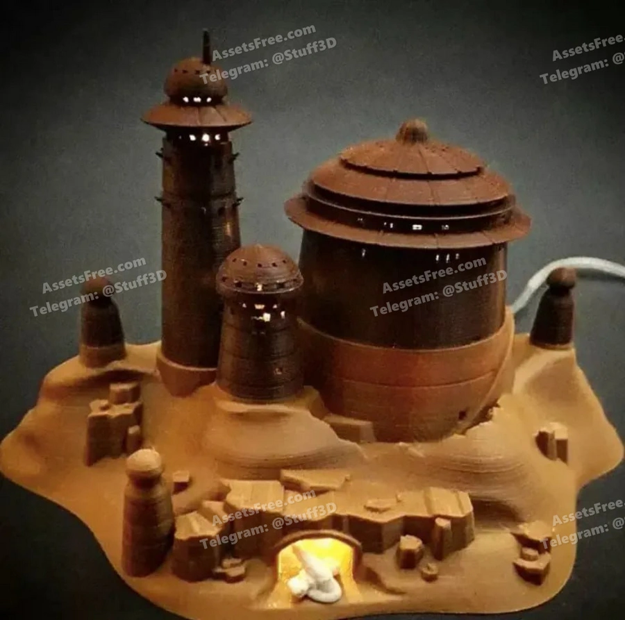 Jabbas palace or Boba Fetts – tatooine Star wars
