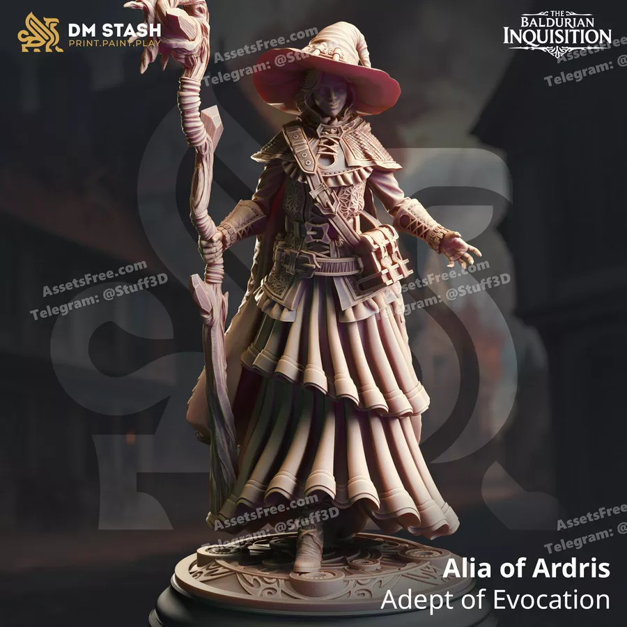 Alia of Ardris – Adept of Evocation