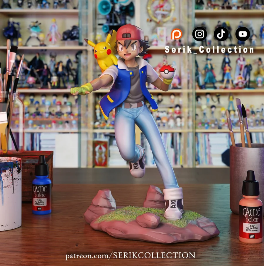 Ash Ketchum Satoshi – Pokemon