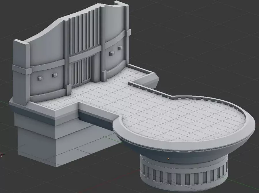 Cloud City Landing Pad