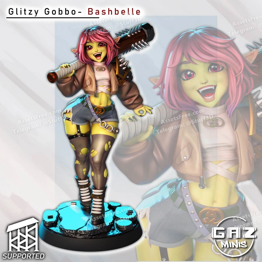 Glitzy Goblin Bashbelle