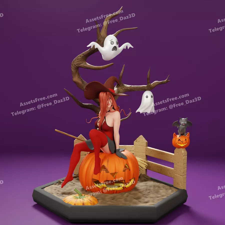 Halloween witch