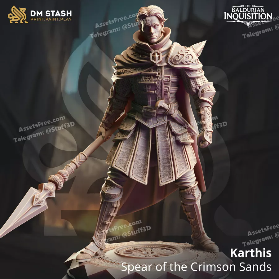 Karthis – Spear of the Crimson Sands