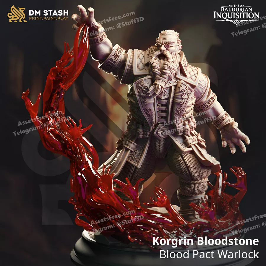 Korgrin Bloodstone – Blood Pact Warlock
