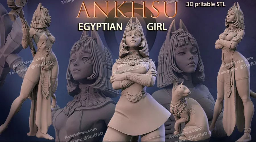 Ankhsu Egiptian Girl