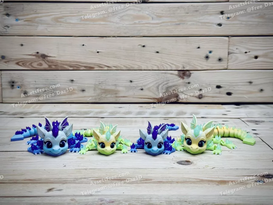 Mini amethyst dragon