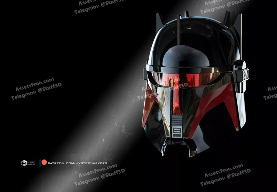Moff Gideon Mandalorian helmet