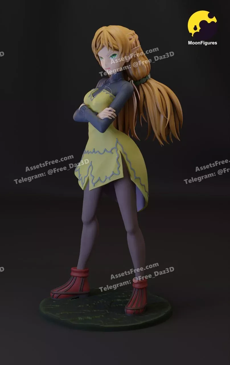 Uncle from Another World – Sui (Tsundere Elf)