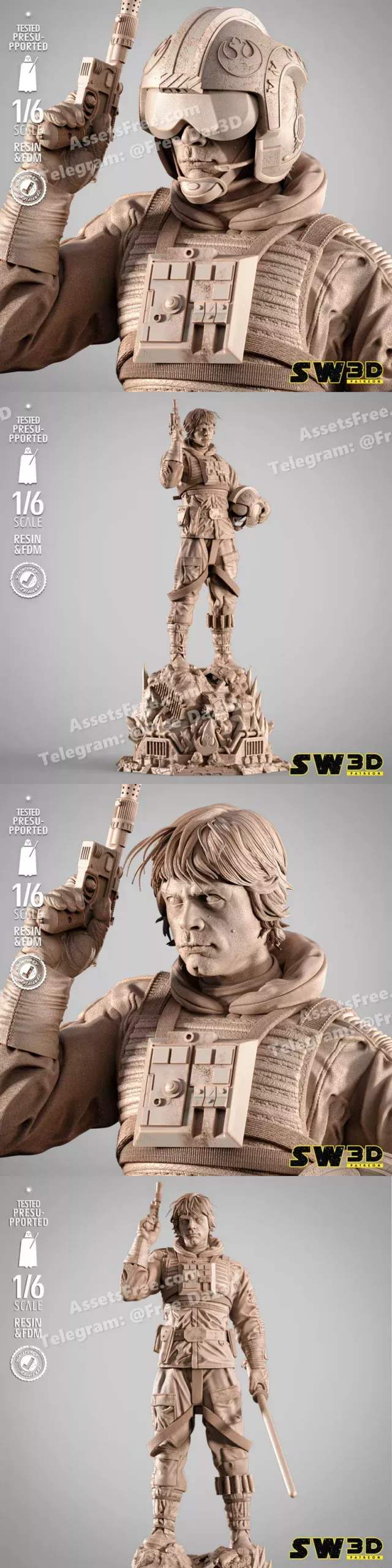 Luke Pilot Sculpture