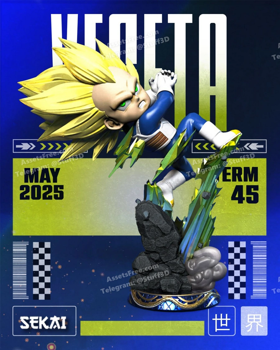 Vegeta SSJ3 Daima