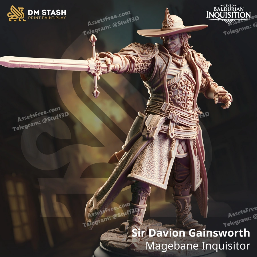 Sir Davion Gainsworth – Magebane Inquisitor